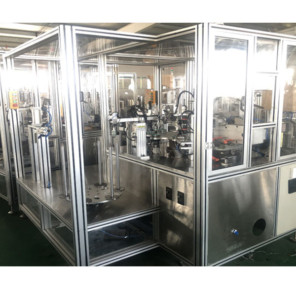 Automatic flap disc machine