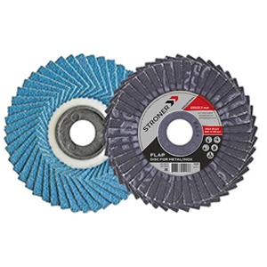 Vertical flap disc